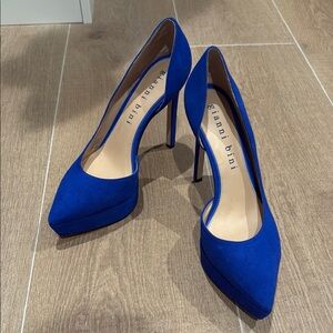 Gianni Bini Women's Blue Heels